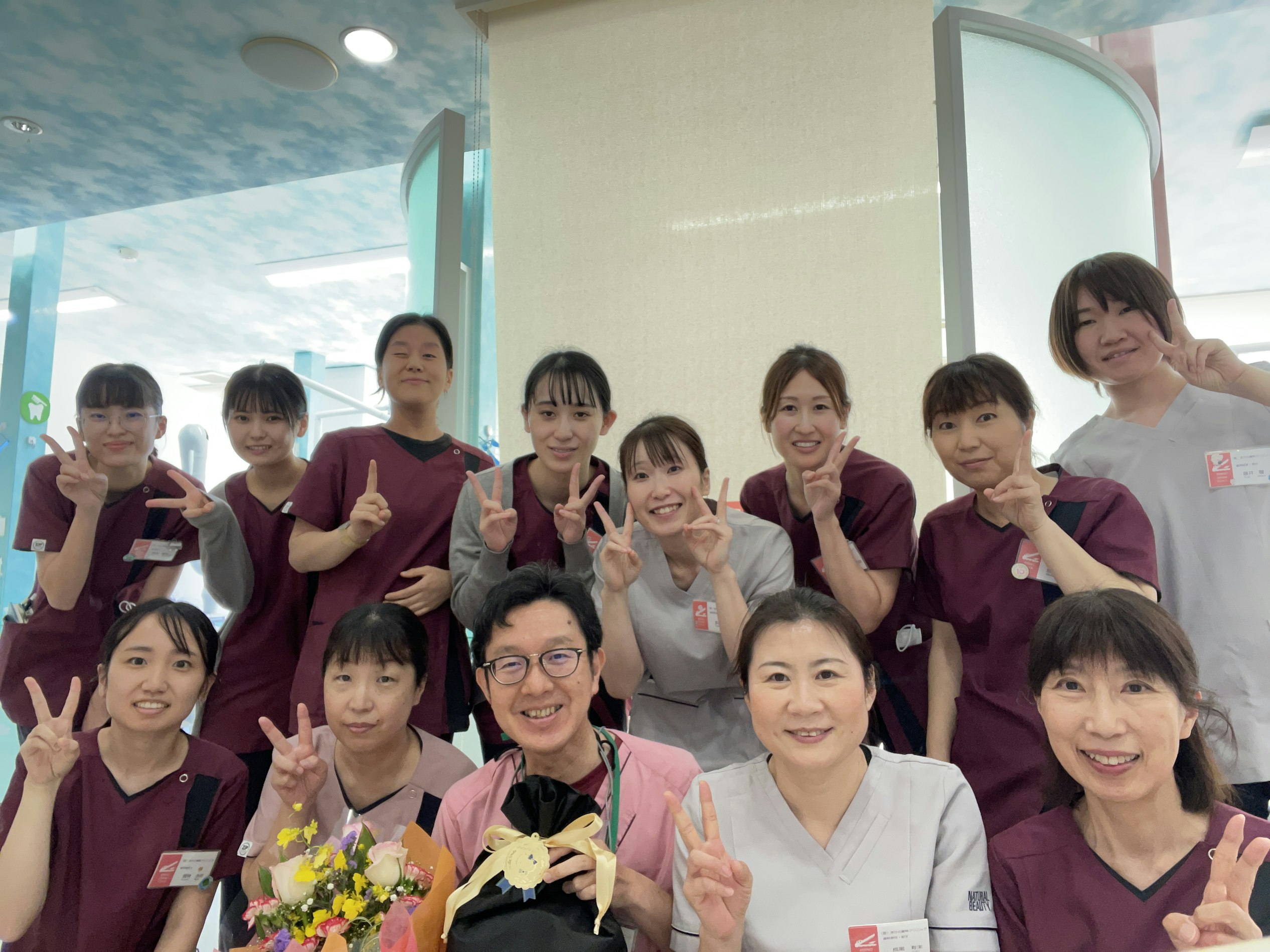 院長先生誕生日でした(^^♪